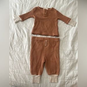 Fin and Vince baby waffle set size 0/3mo